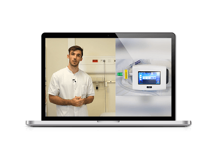 Vidéo produit d’un dispositif médical présenté par un professionnel de santé